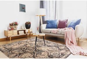 Vlnený kusový koberec Azhar béžový 80x150cm