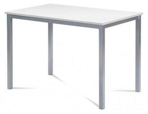 Jedálenský stôl Ciblo 110x75x70 cm (biela, sivá)