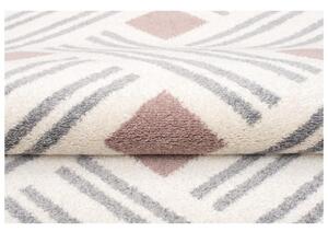 Kusový koberec Cros krémovo ružový 120x170cm