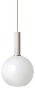 Ferm LIVING - Collect Závěsná Lampa Opal Sphere High Light Grey ferm LIVING - Lampemesteren