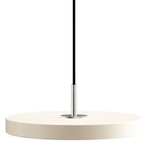 UMAGE - Asteria Mini Závěsná Lampa Pearl White/Steel Top - Lampemesteren