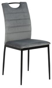 Jedálenská stolička Dory tmavo sivá