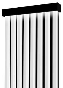 Lamelový panel - garniža s LED osvetlením - 48,4 cm - Biela Capri Odtieň dosky: K350RT