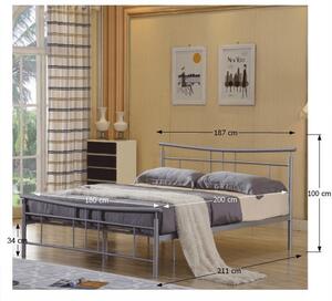 Manželská posteľ 180 cm Dodleston (s roštom). Vlastná spoľahlivá doprava až k Vám domov. 794106