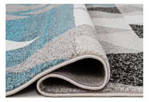 Kusový koberec Trian sivomodrý 180x260cm