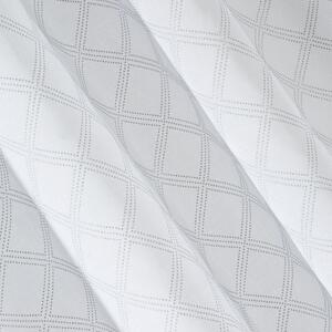 Biela záclona na krúžkoch HAZAL 140x250 cm