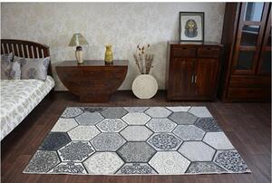 Kusový koberec PP Aron sivý 80x150cm