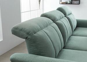 Rohová sedačka Merlande pravý roh zelená