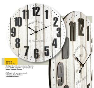 Lowell 21482 Dizajnové nástenné hodiny pr. 60 cm