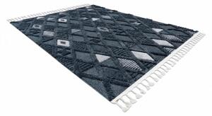 Kusový koberec Bonn tmavo modrý 160x220cm
