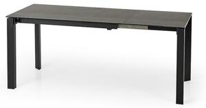 Jedálenský stôl Horizon rozkladací 120-180x76x85 cm sivá, čierna