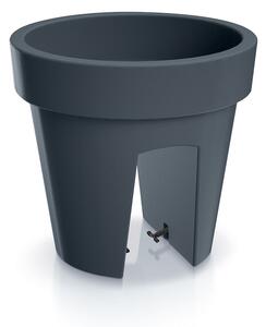 Prosperplast Kvetináč Lofly Terrace tmavosivý