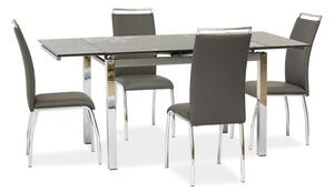 Jedálenský stôl GD-017 sivý