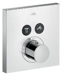 Axor ShowerSelect - Termostat pod omietku na 2 spotrebiče, chróm 36715000