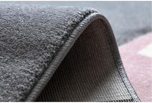 Detský kusový koberec Autíčka sivý 160x220cm