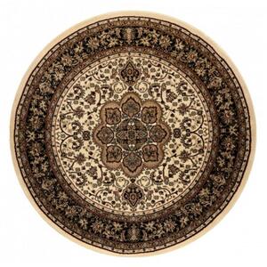 Kusový koberec Agas krémový kruh 200cm