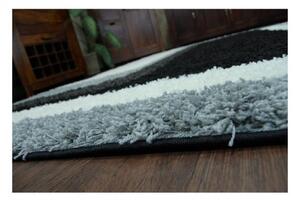 Kusový koberec Shaggy Avis čierny 160x220cm
