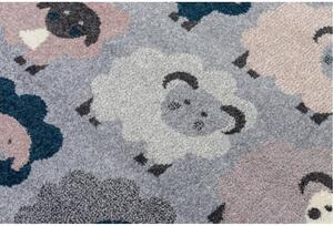 Detský kusový koberec Ovečky šedý 120x170cm