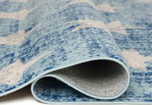 Detský kusový koberec Hviezdičky modrý 140x200cm