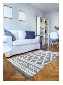 Kusový koberec Claris sivý 194x290cm