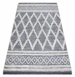 Kusový kobere Claris sivý 194x290cm