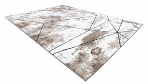 Kusový koberec Polygons hnedý 180x270cm