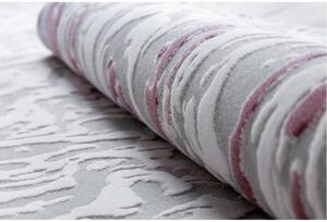 Luxusný kusový koberec akryl Etna sivoružový 160x230cm