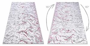 Luxusný kusový koberec akryl Etna sivoružový 80x150cm
