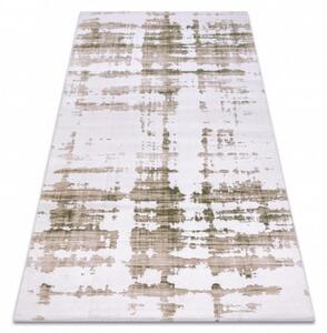 Luxusný kusový koberec akryl Nora krémovo zelený 80x300cm