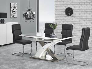 Jedálenský stôl Shenna 2 (čierna + biela) (pre 6 až 8 osôb). Vlastná spoľahlivá doprava až k Vám domov. 796195