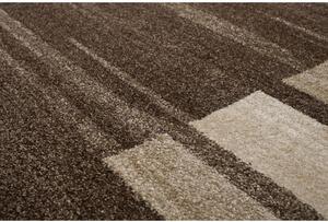 Kusový koberec Pruhy tmavo hnedý S 190x270cm