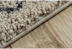 Kusový koberec Shaggy Agar krémový 180x270cm