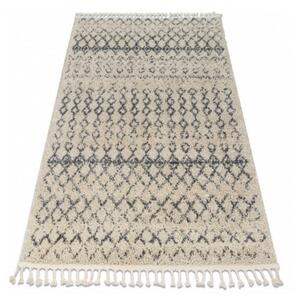 Kusový koberec Shaggy Agar krémový 120x170cm