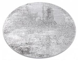 Kusový koberec Lexi šedý kruh 120cm