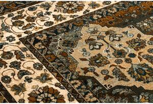 Vlnený kusový koberec Samari hnedobéžový 200x300cm