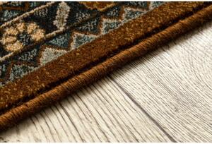 Vlnený kusový koberec Samari hnedobéžový 170x235cm