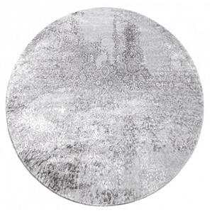 Kusový koberec Lexi šedý kruh 120cm