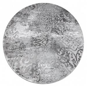 Kusový koberec Cory šedý kruh 120cm