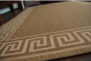 Kusový koberec Floor hnedý 80x150cm