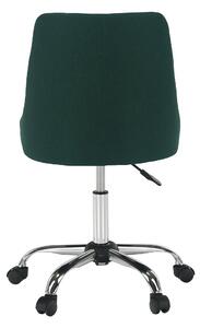 Kancelárska stolička Eminence (smaragdová + chróm). Vlastná spoľahlivá doprava až k Vám domov. 1028723
