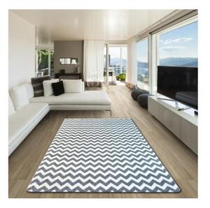 Kusový koberec Nero šedobiely 80x150cm