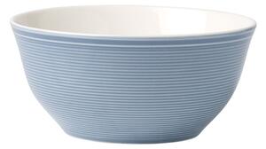 Bielo-modrá porcelánová miska Villeroy & Boch Like Color Loop, 750 ml