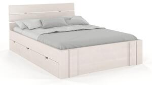Manželská posteľ 180 cm Naturlig Tosen High Drawers (buk). Vlastná spoľahlivá doprava až k Vám domov. 800215