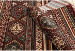 Vlnený kusový koberec Aksu terakota 80x160cm