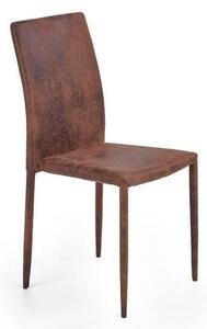 Jedálenská stolička Saiza hnedá