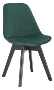Jedálenská stolička Blanche (emerald + čierna). Vlastná spoľahlivá doprava až k Vám domov. 1028826