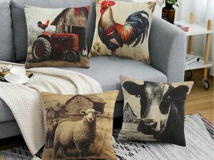 XPOSE® Set obliečok na vankúš STATOK (digitálna tlač) 43x43 cm - set 4ks
