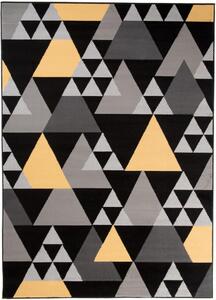 Kusový koberec PP Rico čiernožltý 200x250cm