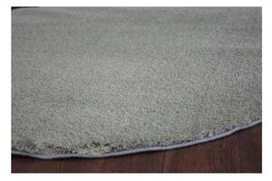Luxusný kusový koberec Shaggy Azra zelený kruh 60cm