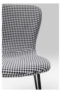 Biela čalúnená jedálenská stolička Frida / set 2 ks KARE DESIGN
